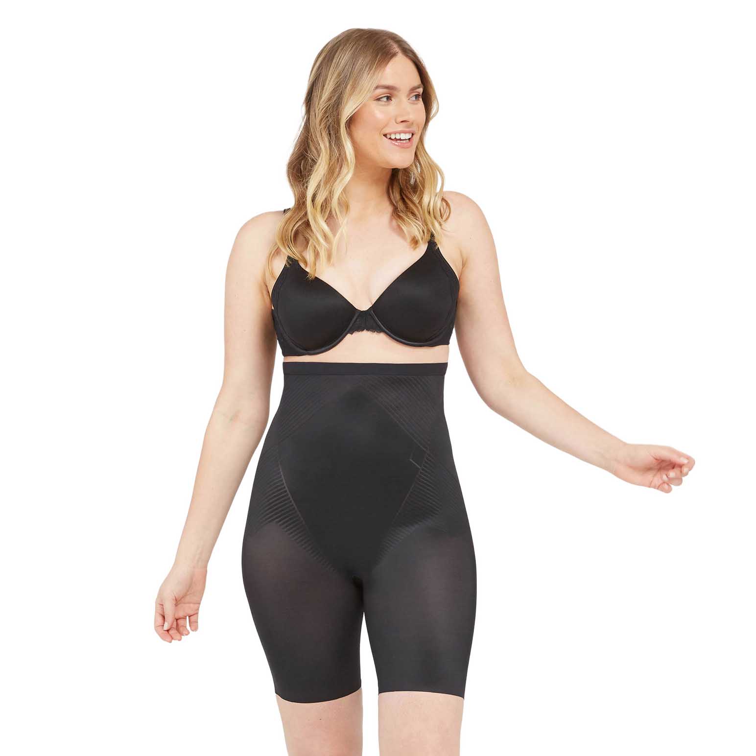 SPANX Shape Invisible High Waist Mid Thigh Short